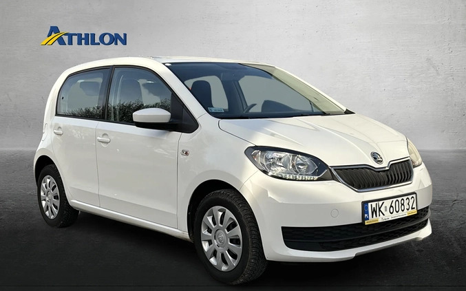 Skoda Citigo cena 34000 przebieg: 89440, rok produkcji 2018 z Dąbie małe 277